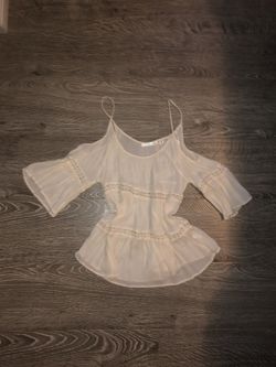 Boho style off the shoulder top