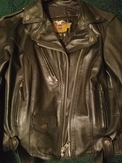 Harley Davidson Women's Leather Jacket and Chaps