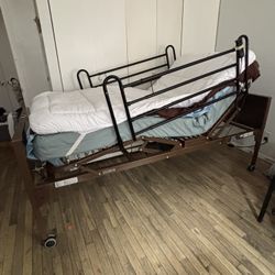 Twin Size Adjustable Hospital Bed