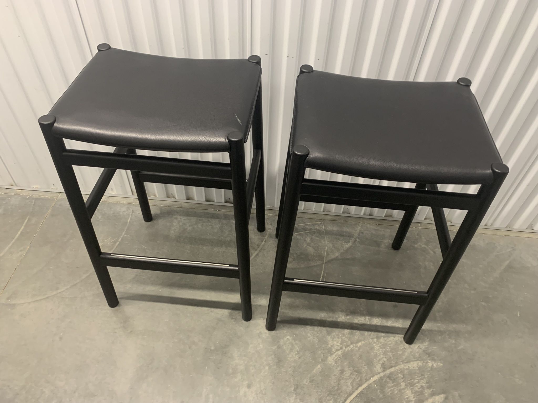 Counter Stools Ebony No Back