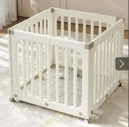 Portable Baby Playpen – Indoor Safety Enclosure for Living Room (30x30x30 inches)