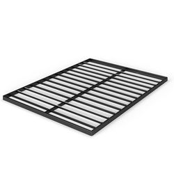 ZINUS Queen Quick Lock Bunkie Board, Box Spring & Bed Slat Replacement, Metal Frame with Steel Slats, Easy Assembly
