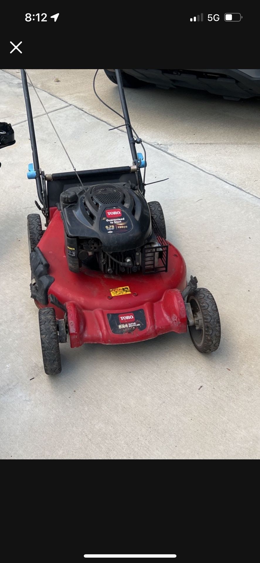Push Mower Toro