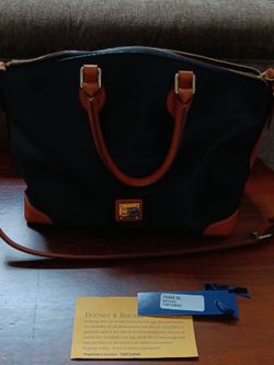 Dooney Burke black and brown