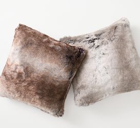 Faux Fur Pillows (Costco)
