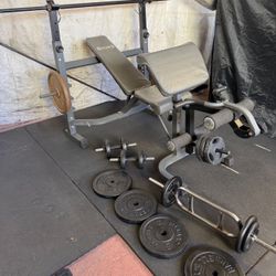 Weight Bench Set 