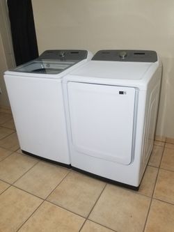 Beautiful And Elegant Samsung Washer And Electric Dryer Free Deliver And Install 6 Month Warranty