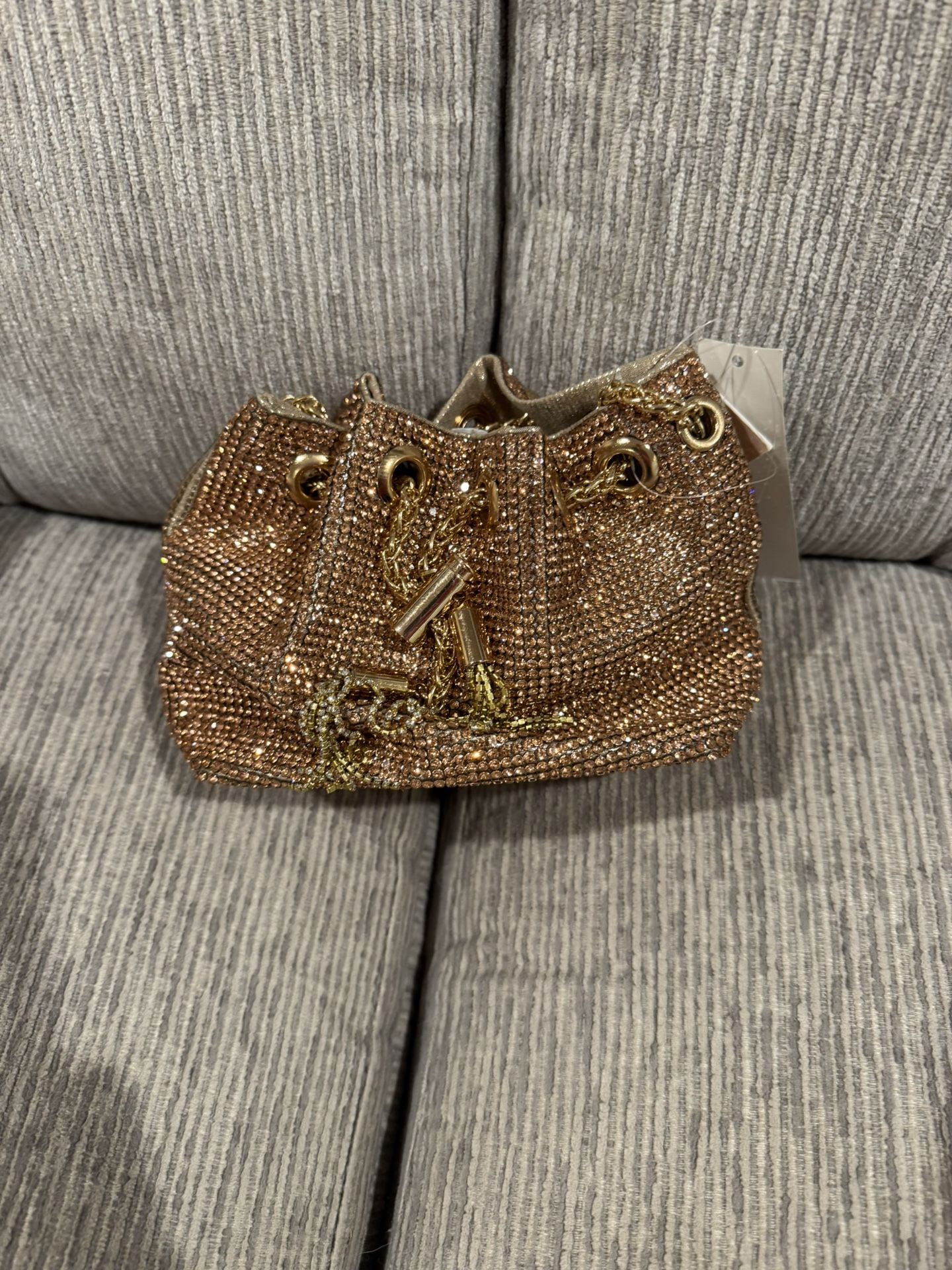 Rose Gold Sparkle Bag