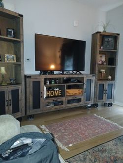 Entertainment Center ,sofa And Loveseat,breakfast Table And Chairs