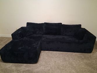 Black sectional