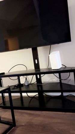 Multi-Color LED Light TV Stand for Sale