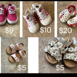 Toddler Girl Shoes Size 5 / 6