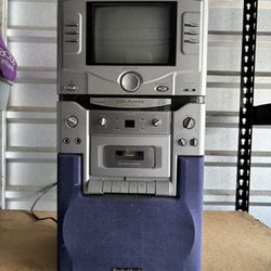 RadioShack Cd Tape Karaoke Machine 