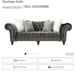 Duches Love Seat And Sofa 
