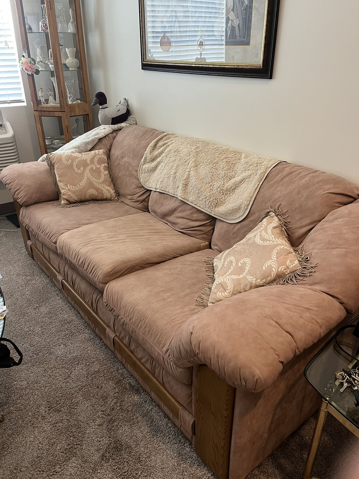 Brown Comfy Couch