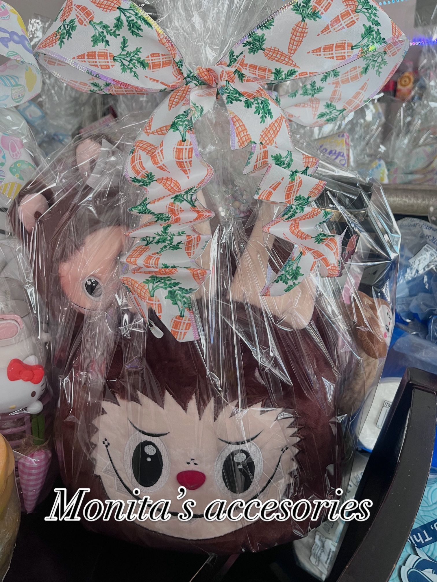 Brown La Bubu Easter Basket