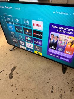 Hisense Roku  55 inch tv