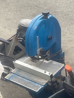 Bandsaw blue