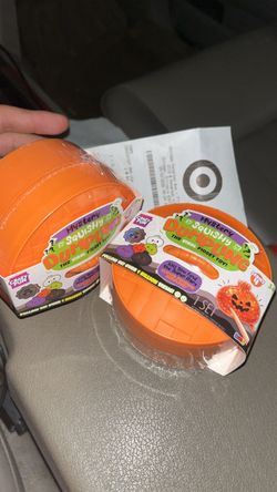 Halloween squishy dumpling. Sealed.