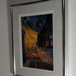 VINCENT VAN GOGH - CAFE TERRACE AT NIGHT - FINE ARTWORK PRINT 10"×8" - A80