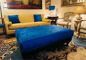 Sofa and ottoman