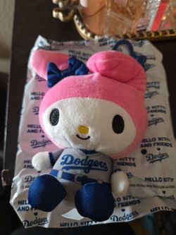 My Melody LA Dodgers Sanrio Plush
