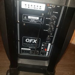 Qfx Bluetooth speaker Have Control Remote
