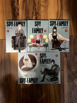 SpyxFamily Manga! Volumes 1-5