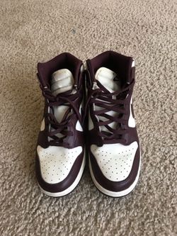 Burgundy Nike Dunks