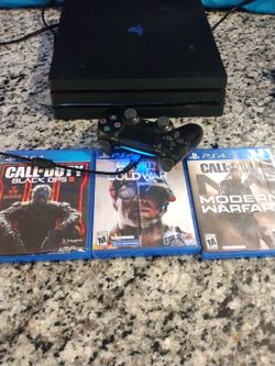 PS4 Pro Call Of Duty Bundle 