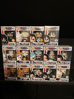 Bleach Funko Pops Collection