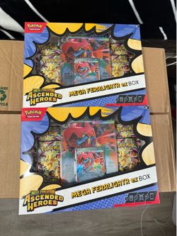 Pokemon Ascended Heroes Mega Feraligatr ex Box