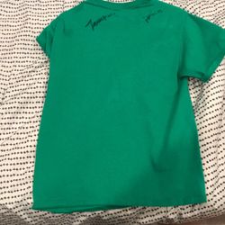 Green Celtics Signed Taco Fall Shirt