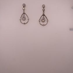 14k Diamond Earrings 