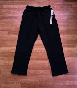 Black Essentials relaxed sweats