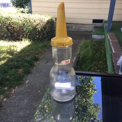 Vintage Motor Oil Dispenser
