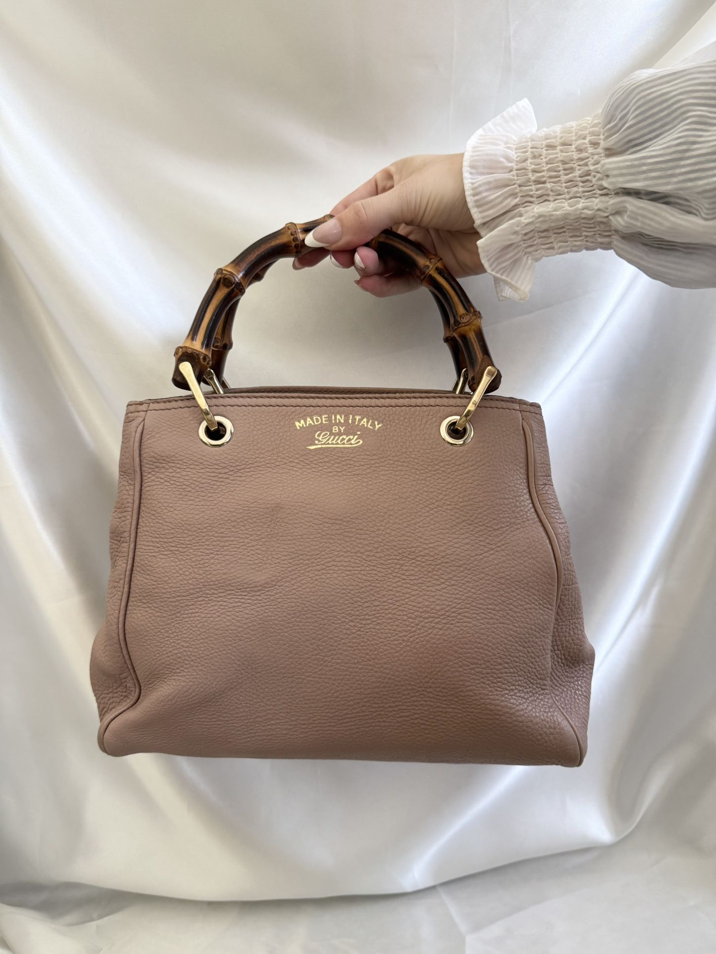 Authentic Gucci Bamboo Mini Tote