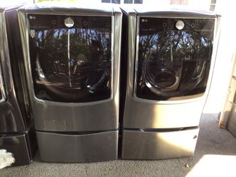 Set Washer and Dryer gas Jumbo  extra Washer  small
