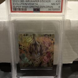 Dragon ball Graded Card