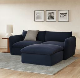 Modular Sofa With Ottoman 