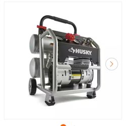 Husky 4.5 Gal. 175 PSI Portable Electric Quiet Air Compressor