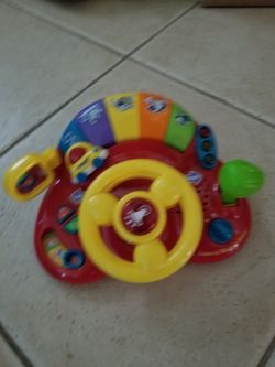 Driving, musical activity toy