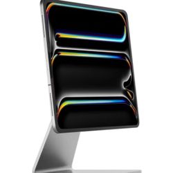 BongBingBoo IPad Pro Magnetic Stand Mount For Apple IPad Pro 13'' (M4 2024). Silver