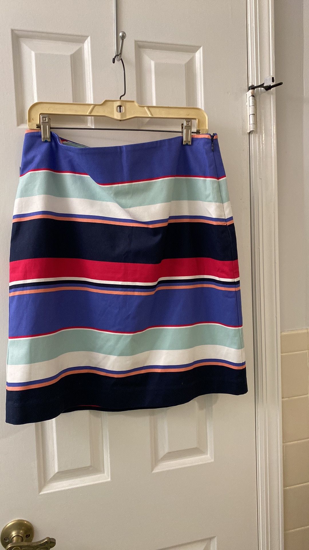 Multi Colored Cotton Skirt