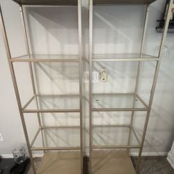 IKEA Vittsjo Glass Shelves 