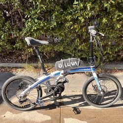 Mosso 20” Folding Custom E-Bike – Mid Drive – Needs Battery Charger 