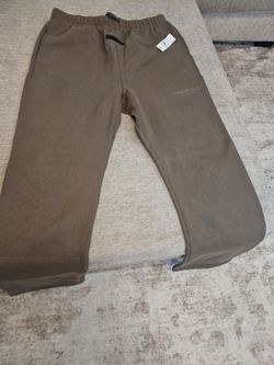 Essential sweat pants color wood