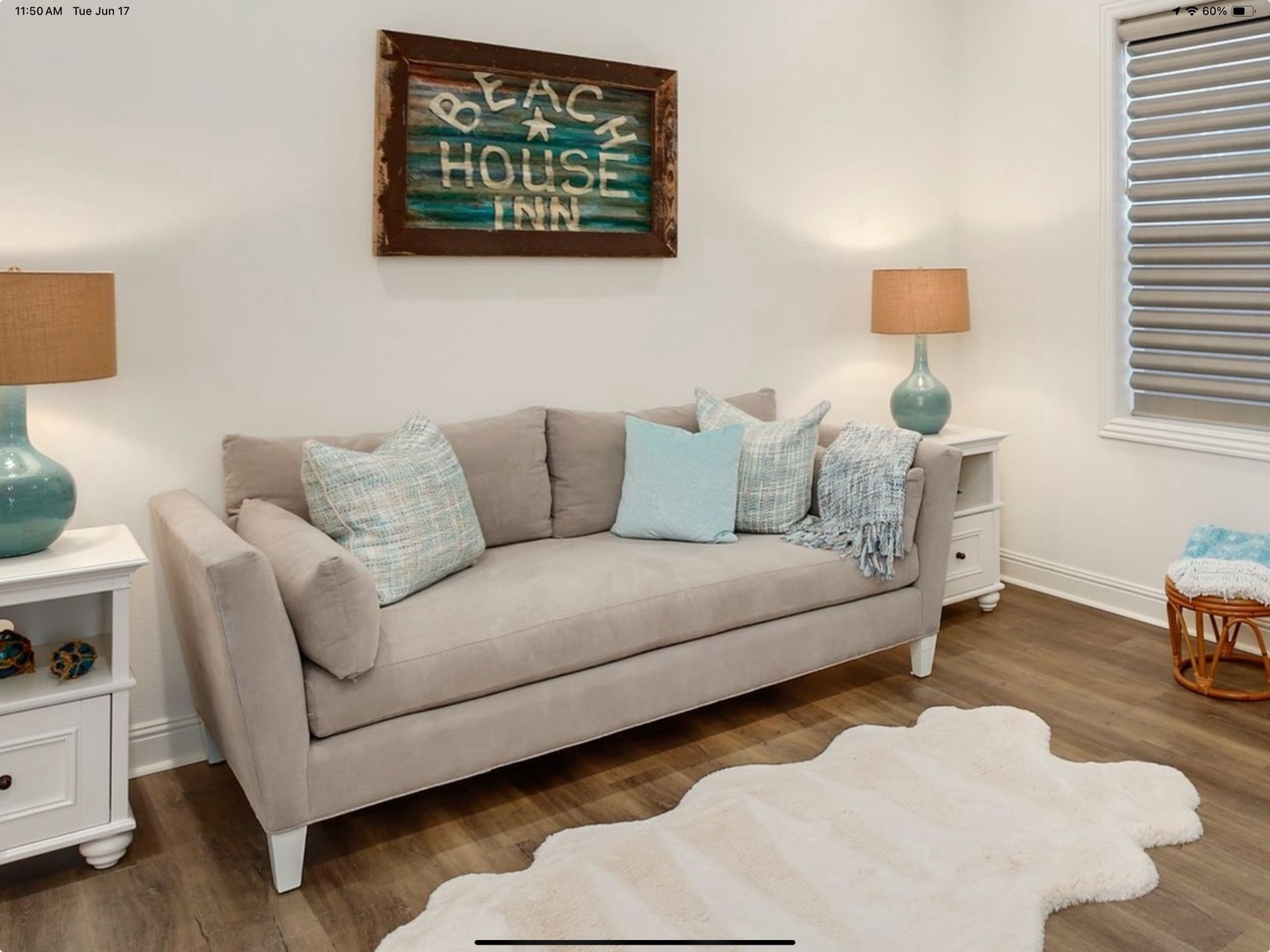 CRATE & BARREL COUCH