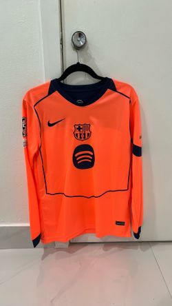 FC BARCELONA third kit long sleeve lamine yamal jersey