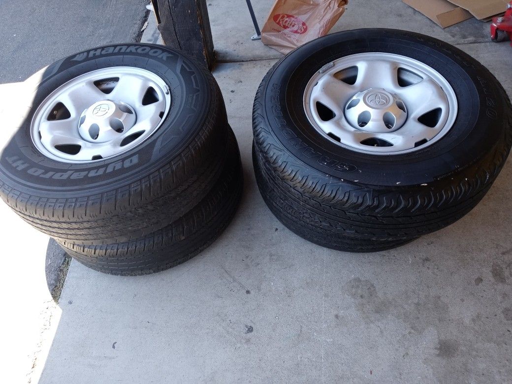 2000 T0 2006 Toyota Tundra Wheels And Tires